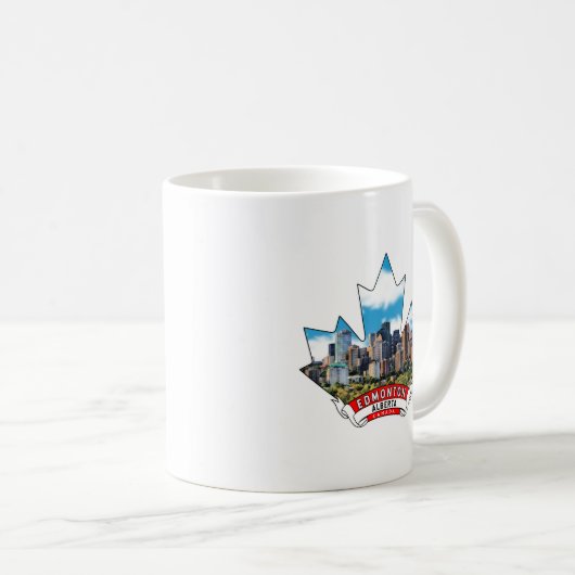 Edmonton, Alberta Kanada Kaffeetasse (VorderseiteRechts)