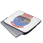 Edmonton Alberta Kanada Laptopschutzhülle (Vorne Knopf)