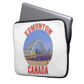 Edmonton Alberta Kanada Laptopschutzhülle (Vorderseite Links)