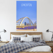 Edmonton Alberta Kanada Leinwanddruck (Insitu (Schlafzimmer))