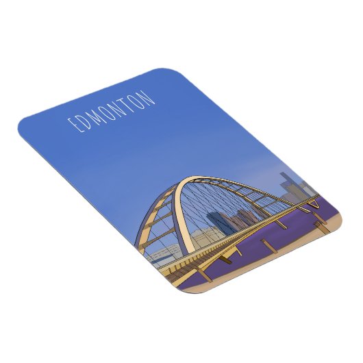 Edmonton Alberta Kanada Magnet (Rechte Seite)