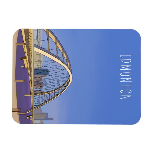 Edmonton Alberta Kanada Magnet (Horizontal)