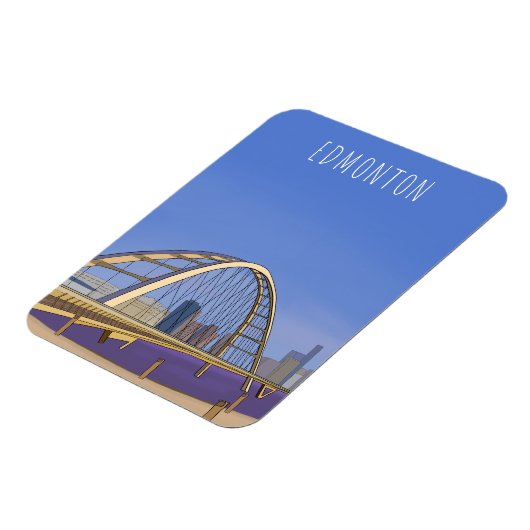 Edmonton Alberta Kanada Magnet (Linke Seite)