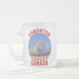 Edmonton Alberta Kanada Mattglastasse