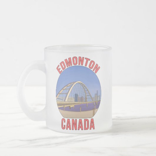 Edmonton Alberta Kanada Mattglastasse (Links)