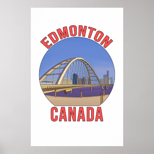 Edmonton Alberta Kanada Poster (Vorne)