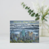 Edmonton, Alberta, Kanada Postkarte (Stehend Vorderseite)