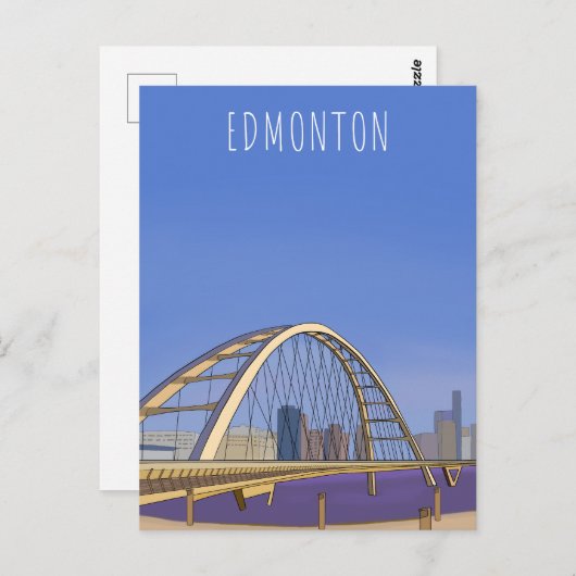 Edmonton Alberta Kanada Postkarte (Vorne/Hinten)