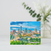 Edmonton, Alberta, Kanada Postkarte (Stehend Vorderseite)