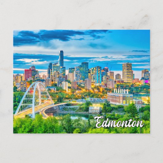 Edmonton, Alberta, Kanada Postkarte (Vorderseite)