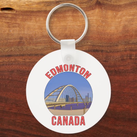 Edmonton Alberta Kanada Schlüsselanhänger (Rückseite)