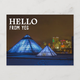 Edmonton, Alberta Postcard   Hello From YEG Postkarte