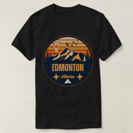 Edmonton, Alberta T-Shirt (Design vorne)