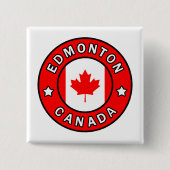 Edmonton Canada Button (Vorderseite)