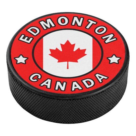 Edmonton Canada Eishockey Puck (3/4)
