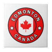 Edmonton Canada Fliese (Vorderseite)