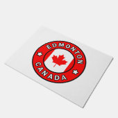 Edmonton Canada Fußmatte (Schrägansicht)