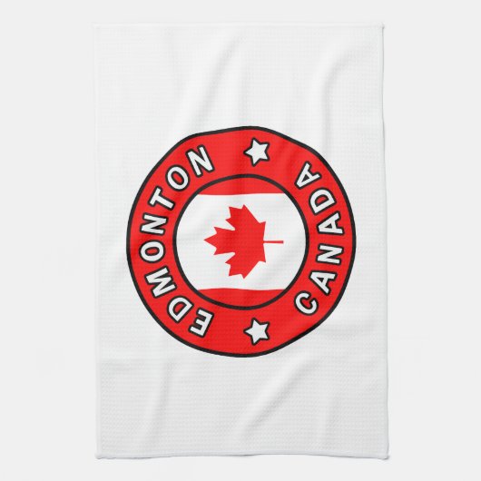 Edmonton Canada Handtuch (Vertikal)