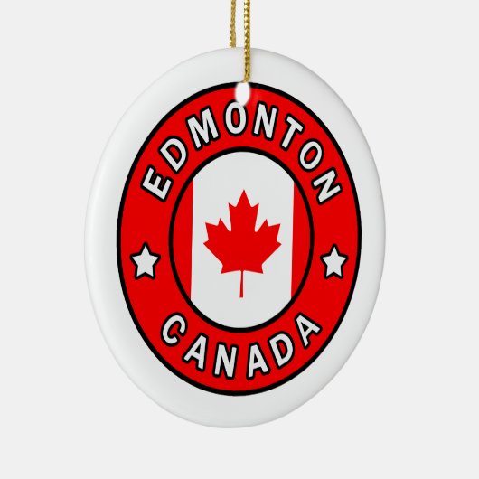 Edmonton Canada Keramikornament (Rechts)