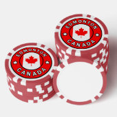 Edmonton Canada Pokerchips (Stapel)
