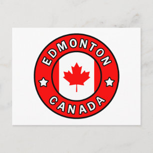 Edmonton Canada Postkarte