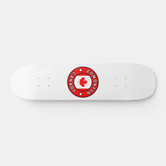 Edmonton Canada Skateboard (Horizontal)