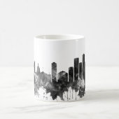 Edmonton Canada Skyline BW Kaffeetasse (Mittel)