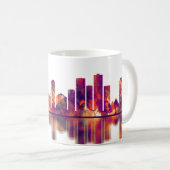Edmonton Canada Skyline Kaffeetasse (VorderseiteRechts)