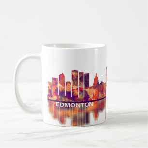 Edmonton Canada Skyline Kaffeetasse