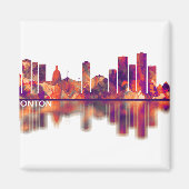 Edmonton Canada Skyline Magnet (Vorne)