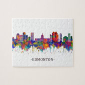 Edmonton Canada Skyline Puzzle (Horizontal)