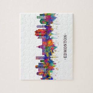 Edmonton Canada Skyline Puzzle