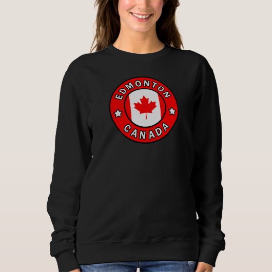 Edmonton Canada Sweatshirt (Vorderseite)