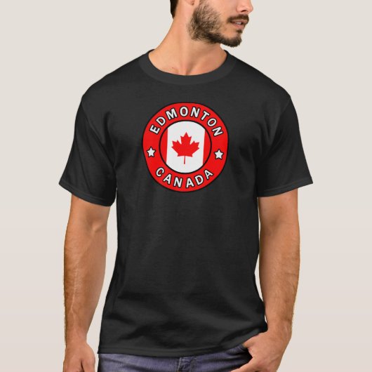 Edmonton Canada T-Shirt (Vorderseite)