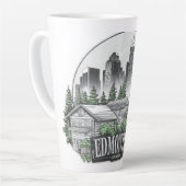 Edmonton City Canada Milchtasse (Linke Ecke)