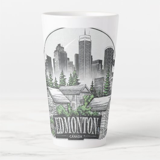 Edmonton City Canada Milchtasse (Vorderseite)