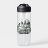 Edmonton City Canada Trinkflasche (Vorderseite)