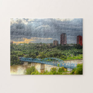 Edmonton City Kanada. Puzzle