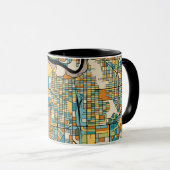 Edmonton City Map Tasse (VorderseiteRechts)