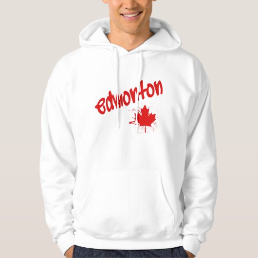 Edmonton-Graffiti Hoodie (Vorderseite)
