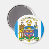 Edmonton, Kanada Magnet (Vorderseite/Rückseite)