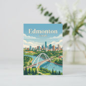 Edmonton, Kanada Postkarte (Stehend Vorderseite)