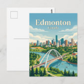 Edmonton, Kanada Postkarte (Vorne/Hinten)