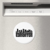 Edmonton Skyline Magnet (In Situ (Geschirrspüler))