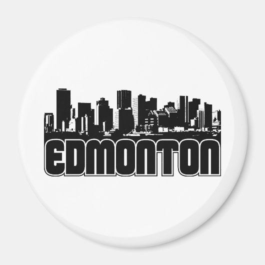 Edmonton Skyline Magnet (Vorne)