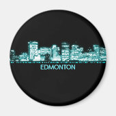Edmonton Skyline Magnet (Vorne)
