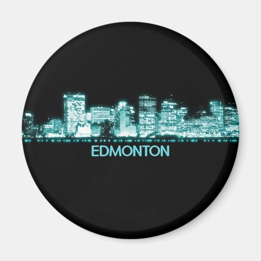 Edmonton Skyline Magnet (Vorne)