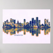 Edmonton Skyline Poster (Vorne)