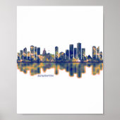 Edmonton Skyline Poster (Vorne)