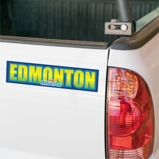 Edmonton-Stoßdämpfer Autoaufkleber (Auf Lkw)